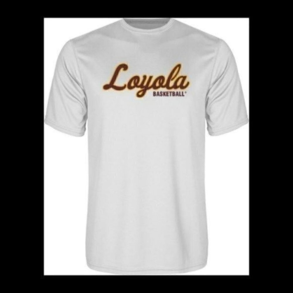 Loyola basketball dri-fit t shirt - workout tops - gym clothes - basketball top